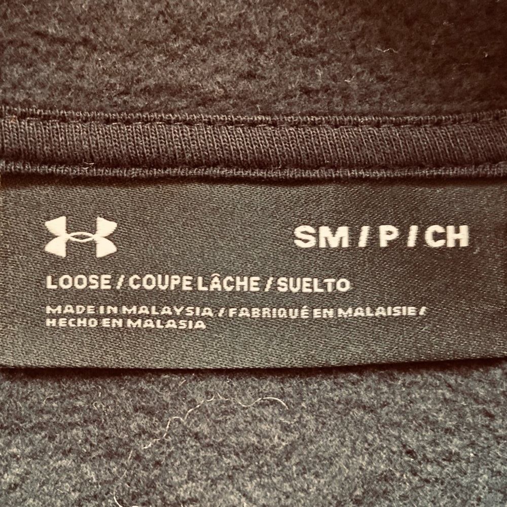 Under Armour Women’s Black Pullover Hoodie Small NWT - Picture 3 of 5